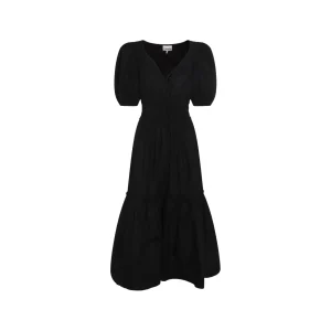 BLACK COTTON DRESS