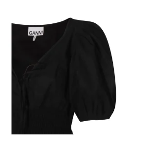 BLACK COTTON DRESS