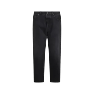 BLACK COTTON JEANS