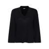 BLACK COTTON KNITWEAR