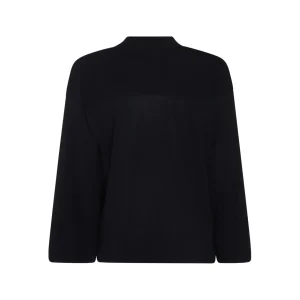 BLACK COTTON KNITWEAR