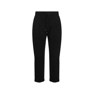 BLACK COTTON PANTS
