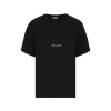 BLACK COTTON PRINT T-SHIRT