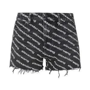 BLACK COTTON SHORTS