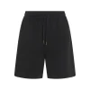 BLACK COTTON SHORTS