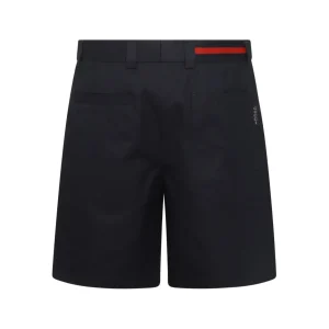 BLACK COTTON SHORTS
