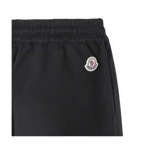BLACK COTTON SHORTS