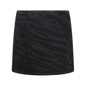 BLACK COTTON SKIRT