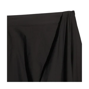BLACK COTTON SKIRT