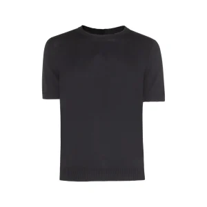 BLACK COTTON SWEATER