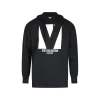 BLACK COTTON SWEATSHIRT