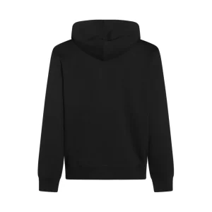 BLACK COTTON SWEATSHIRT