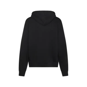 BLACK COTTON SWEATSHIRT
