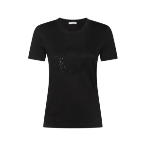 BLACK COTTON T-SHIRT