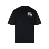 BLACK COTTON T-SHIRT