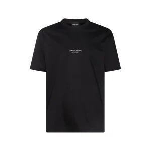 BLACK COTTON T-SHIRT