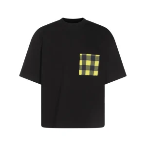 BLACK COTTON T-SHIRT