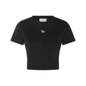 BLACK COTTON T-SHIRT