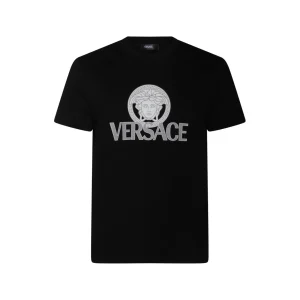 BLACK COTTON T-SHIRT
