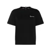 BLACK COTTON T-SHIRT