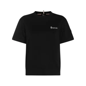 BLACK COTTON T-SHIRT