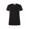 BLACK COTTON T-SHIRT