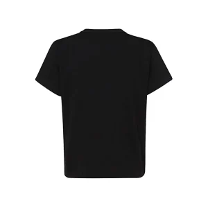 BLACK COTTON T-SHIRT