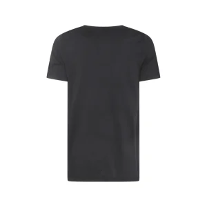 BLACK COTTON T-SHIRT