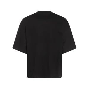 BLACK COTTON T-SHIRT