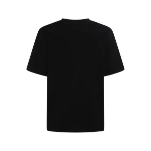BLACK COTTON T.SHIRT