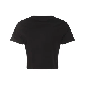 BLACK COTTON T-SHIRT