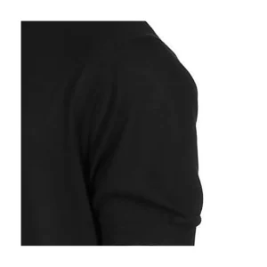 BLACK COTTON T-SHIRT