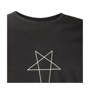 BLACK COTTON T-SHIRT