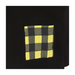 BLACK COTTON T-SHIRT