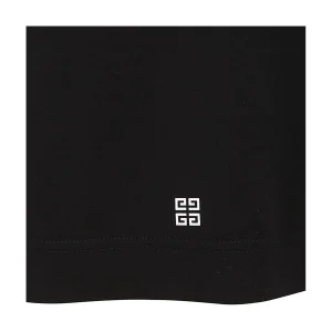 BLACK COTTON T-SHIRT
