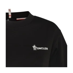 BLACK COTTON T-SHIRT