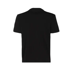 BLACK COTTON WESLER T-SHIRT