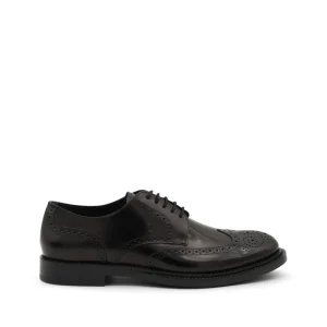 BLACK LACE UP SHOES