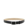 BLACK LEATHER BELT