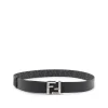 BLACK LEATHER BELT