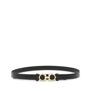 BLACK LEATHER BELT