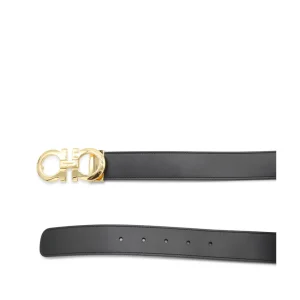 BLACK LEATHER BELT