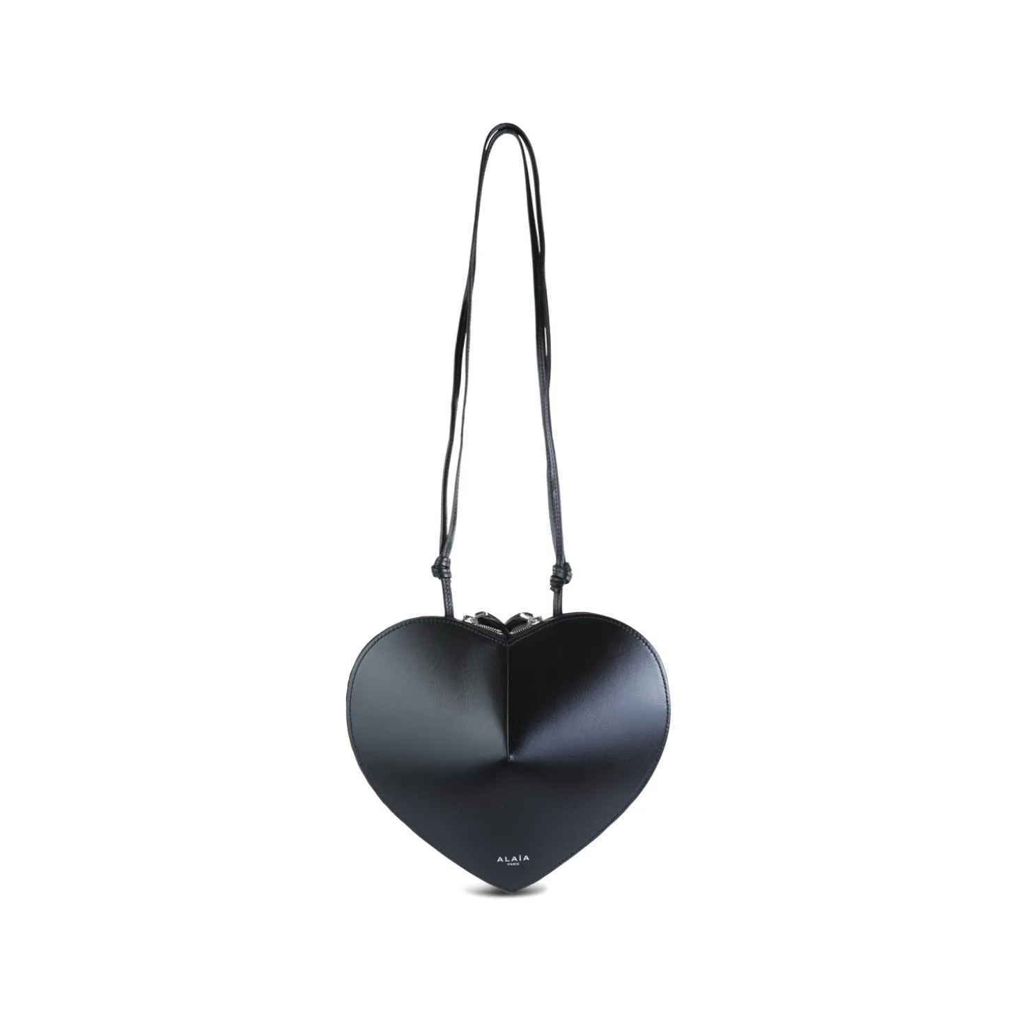black_leather_coeur_shoul_0.webp BLACK LEATHER COEUR SHOULDER BAG