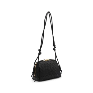 BLACK LEATHER CONCERT POUCHES