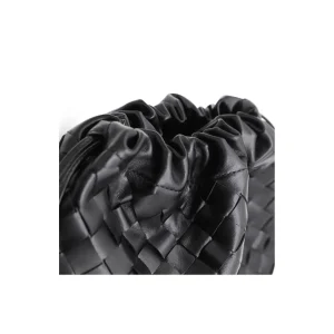 BLACK LEATHER DUSTBAG POUCHES