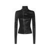 BLACK LEATHER JACKET