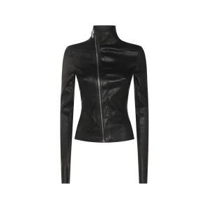 BLACK LEATHER JACKET