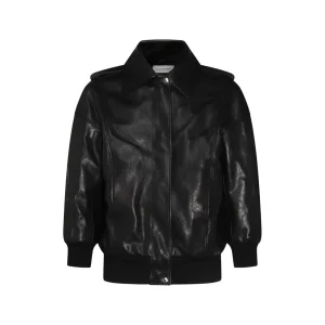 BLACK LEATHER JACKET