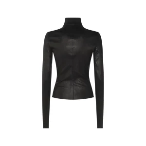 BLACK LEATHER JACKET
