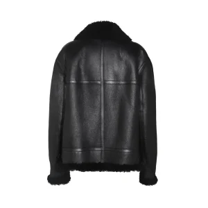 BLACK LEATHER JACKET